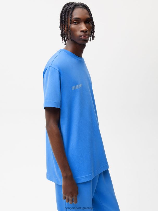 camiseta em algodão 365 em conversão mulheres Pangaia JJJ8D122 água azul roupas