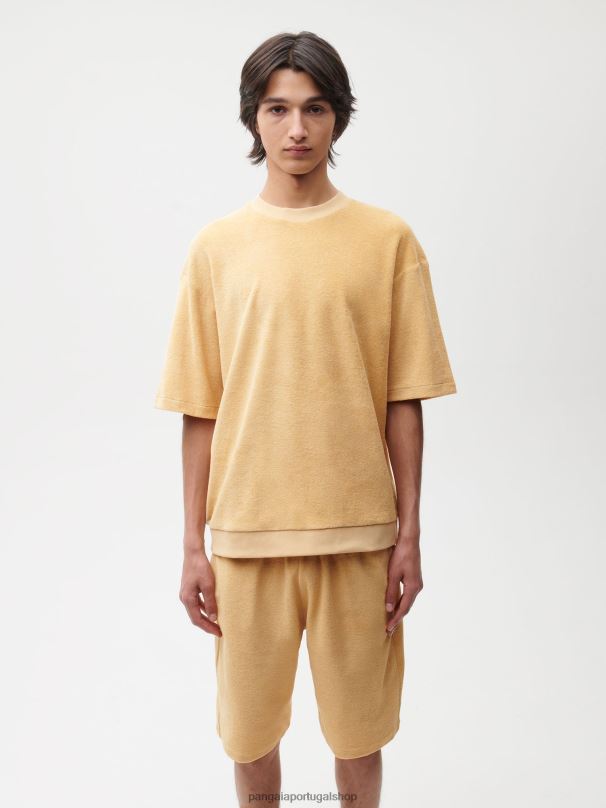 camiseta toalha mulheres Pangaia JJJ8D215 areia escura roupas