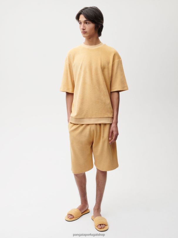 camiseta toalha mulheres Pangaia JJJ8D215 areia escura roupas