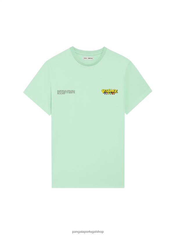 camiseta x roberto lugo mulheres Pangaia JJJ8D201 lagoa azul roupas