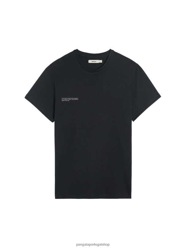 núcleo de camiseta de algodão orgânico mulheres Pangaia JJJ8D135 preto roupas