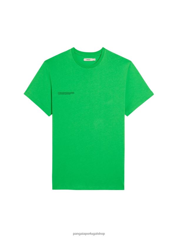 núcleo de camiseta de algodão orgânico pprmint mulheres Pangaia JJJ8D132 Jade verde roupas