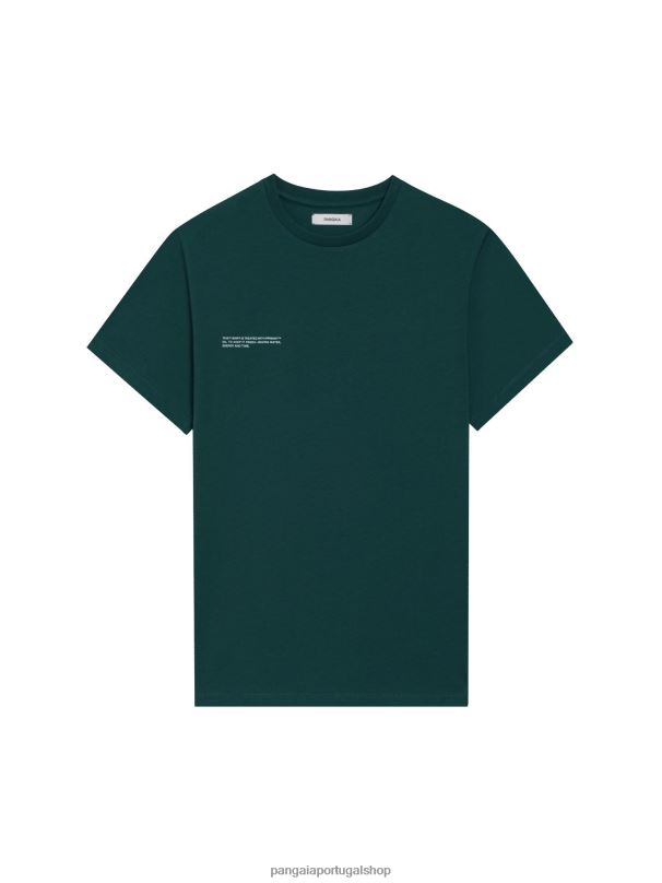 núcleo de camiseta de algodão orgânico pprmint mulheres Pangaia JJJ8D169 folhagem verde roupas