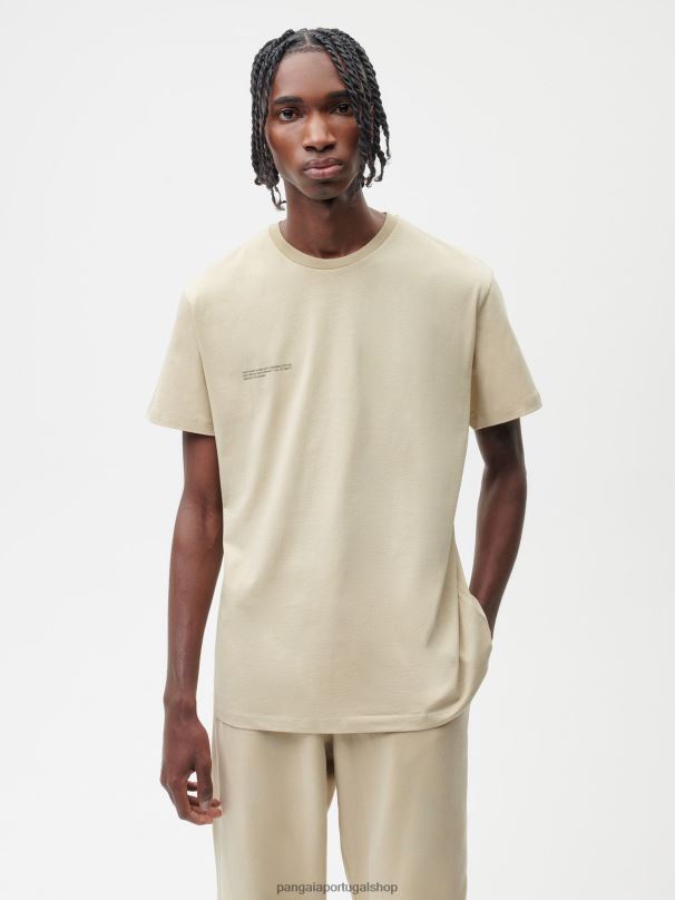 t-shirt - amplificador de avelã mulheres Pangaia JJJ8D123 bege maitake roupas