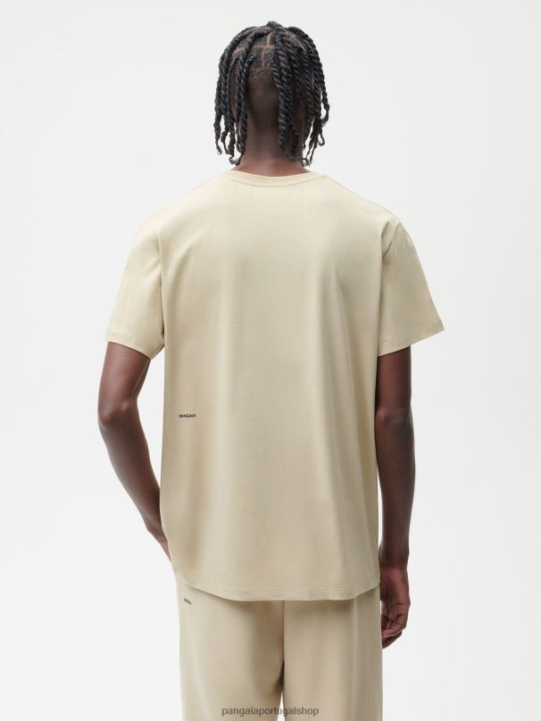 t-shirt - amplificador de avelã mulheres Pangaia JJJ8D123 bege maitake roupas
