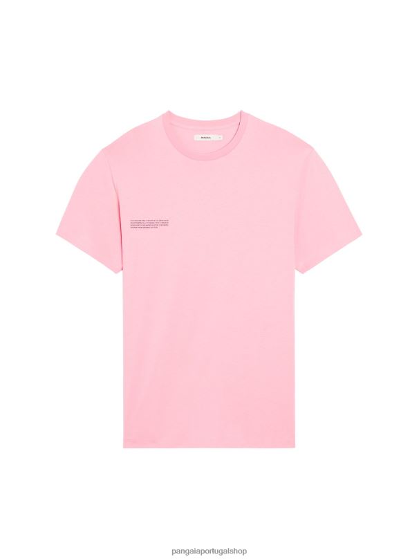 t-shirt de algodão orgânico pprmint mulheres Pangaia JJJ8D136 sakura rosa roupas
