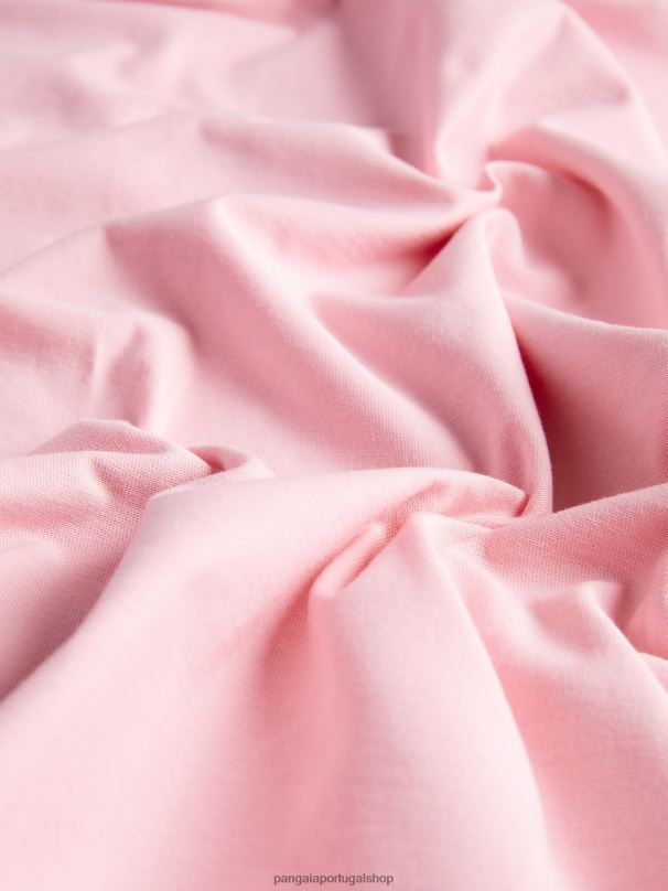 t-shirt de ombro curto de algodão orgânico pprmint aw21 mulheres Pangaia JJJ8D192 sakura rosa roupas