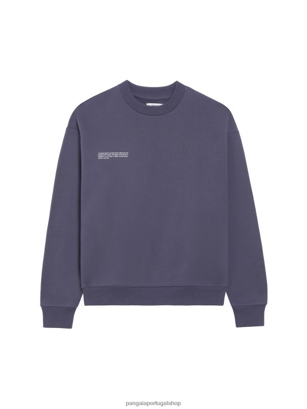 camisola de assinatura mulheres Pangaia JJJ8D105 azul ardósia roupas