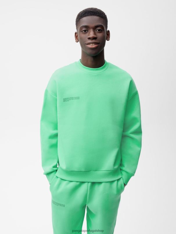 camisola de assinatura mulheres Pangaia JJJ8D112 verde menta roupas