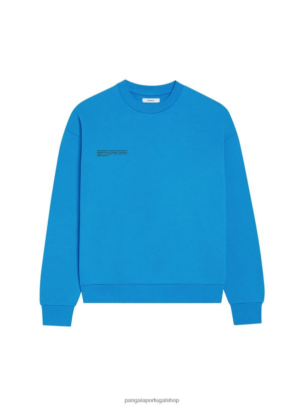 camisola de assinatura mulheres Pangaia JJJ8D119 azul cerúleo roupas
