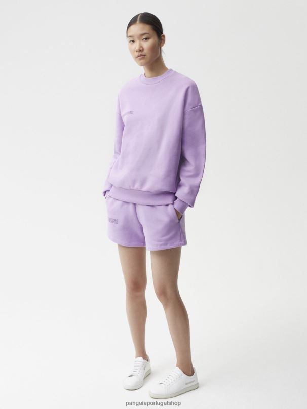 camisola de assinatura mulheres Pangaia JJJ8D86 orquídea roxa roupas