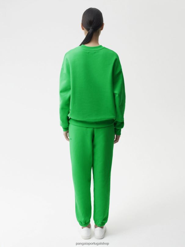 camisola de assinatura mulheres Pangaia JJJ8D94 Jade verde roupas