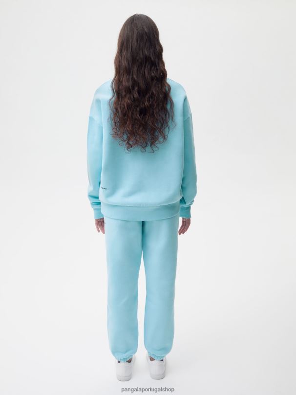 camisola de assinatura mulheres Pangaia JJJ8D95 azul celeste roupas