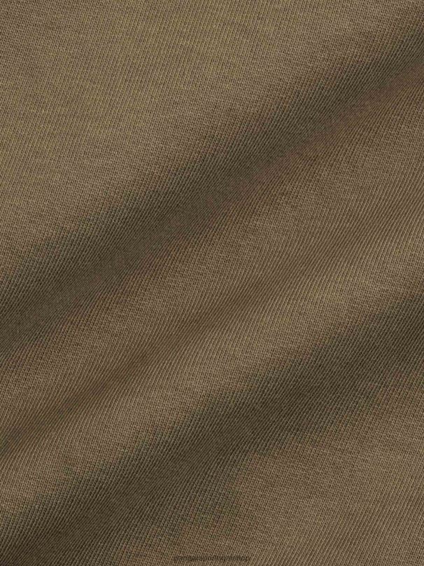 em camisola de algodão de conversão mulheres Pangaia JJJ8D116 marrom carbono roupas