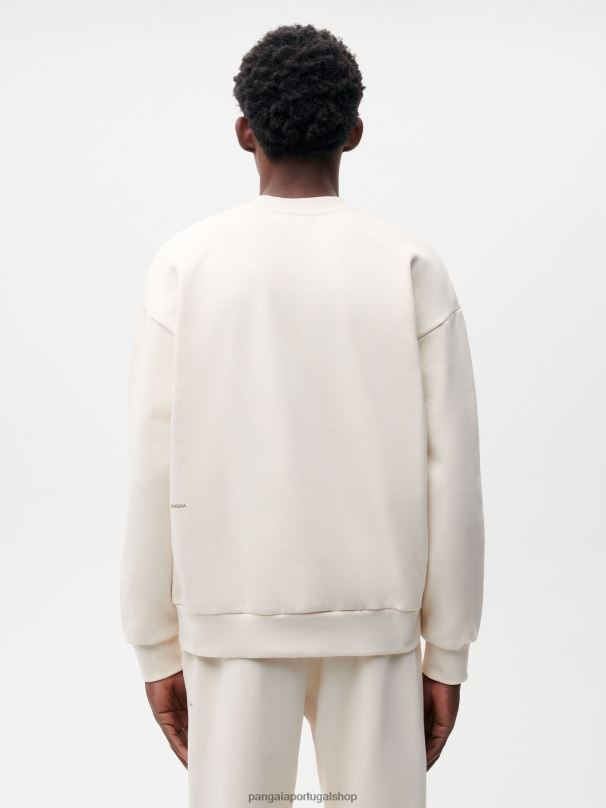 em camisola de algodão de conversão mulheres Pangaia JJJ8D80 algodão branco roupas