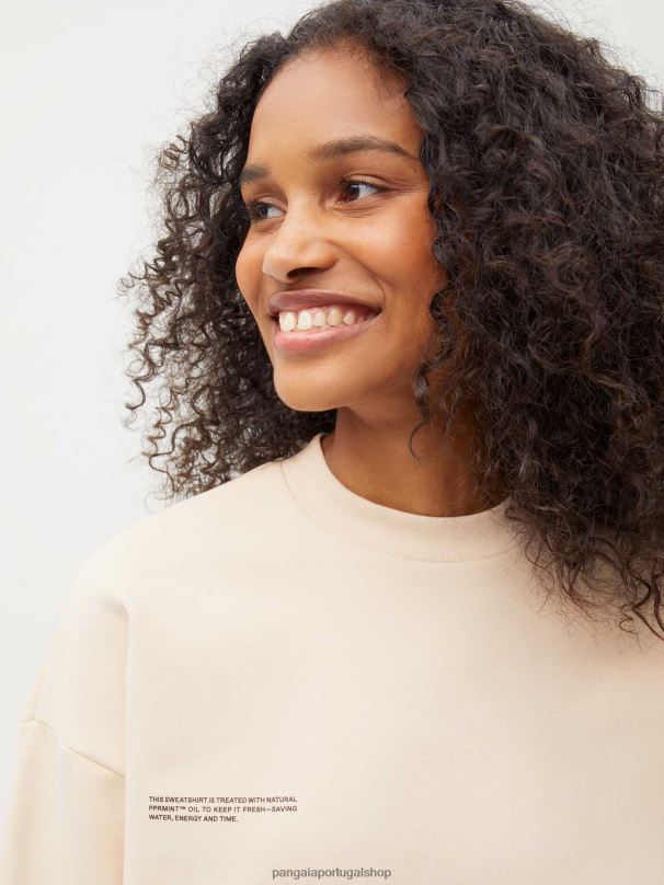 moletom 365 mulheres Pangaia JJJ8D79 areia roupas