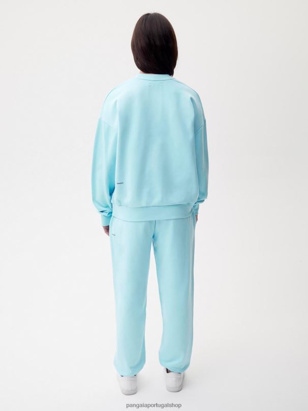 moletom 365 mulheres Pangaia JJJ8D92 azul celeste roupas