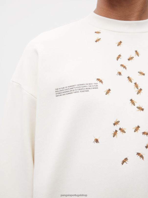 moletom abelha a mudança mulheres Pangaia JJJ8D96 não tingido roupas