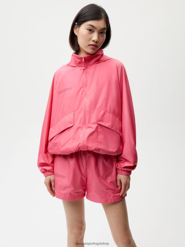 Jaqueta de nylon de degradação aprimorada mulheres Pangaia JJJ8D489 lótus rosa roupas