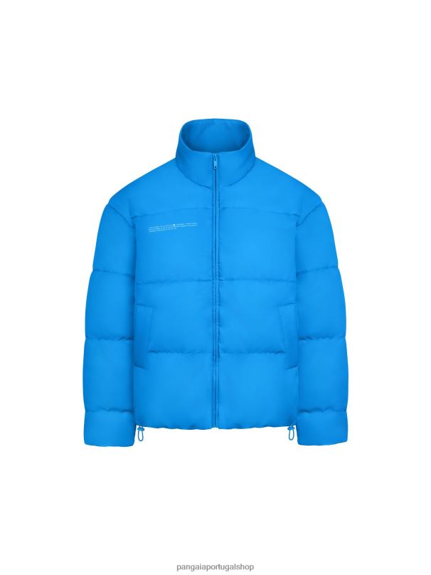 jaqueta bomber flwrdwn mulheres Pangaia JJJ8D447 azul cerúleo roupas