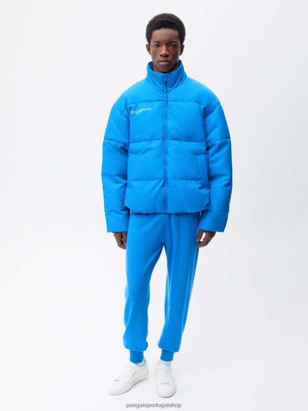 jaqueta bomber flwrdwn mulheres Pangaia JJJ8D447 azul cerúleo roupas