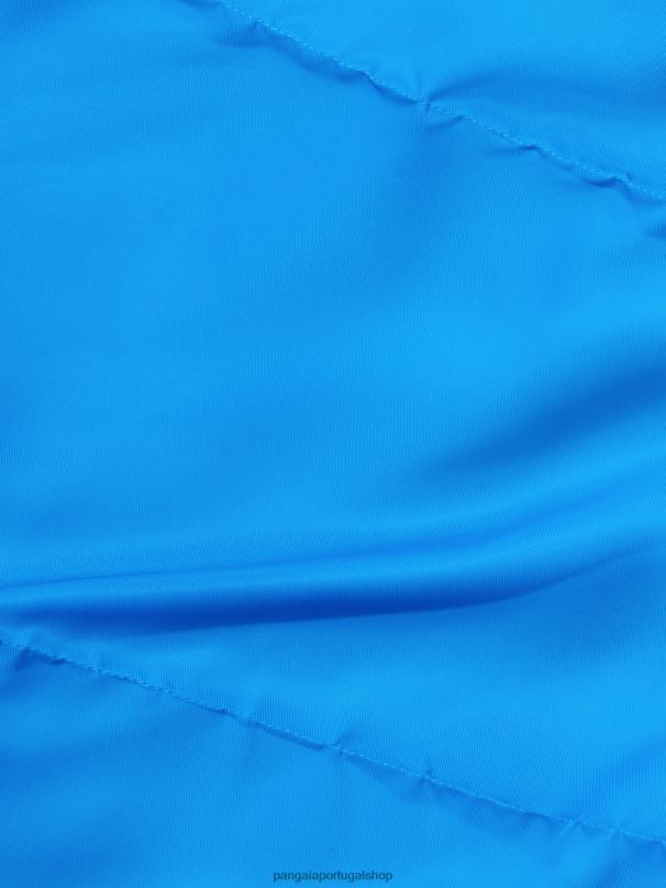 jaqueta bomber flwrdwn mulheres Pangaia JJJ8D447 azul cerúleo roupas