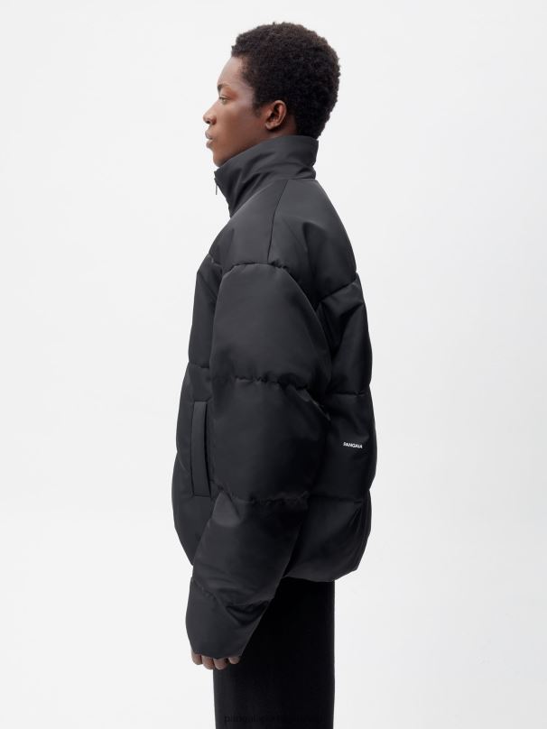 jaqueta bomber flwrdwn mulheres Pangaia JJJ8D467 preto roupas