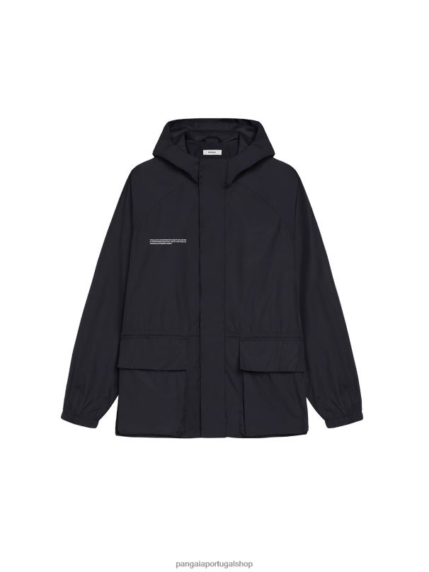 jaqueta de bloco de cor de nylon reciclado mulheres Pangaia JJJ8D454 preto roupas