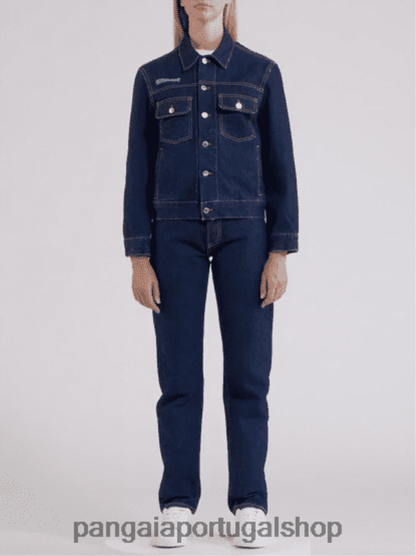 jaqueta jeans urtiga mulheres Pangaia JJJ8D403 enxaguar lavar roupas