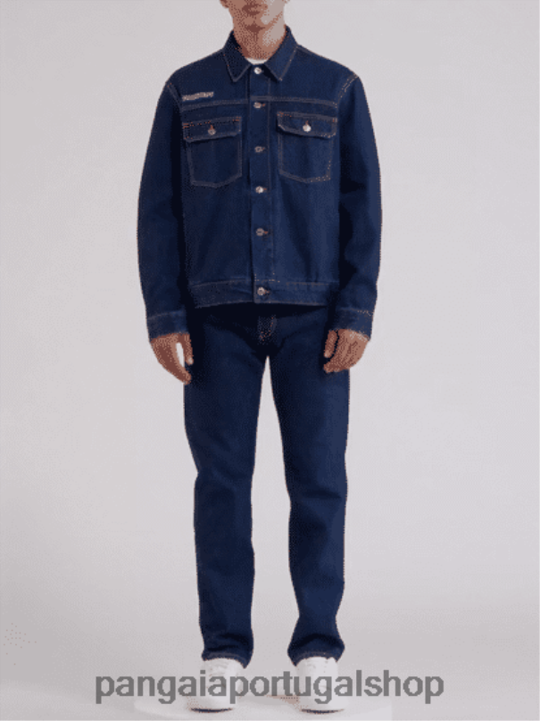 jaqueta jeans urtiga mulheres Pangaia JJJ8D403 enxaguar lavar roupas