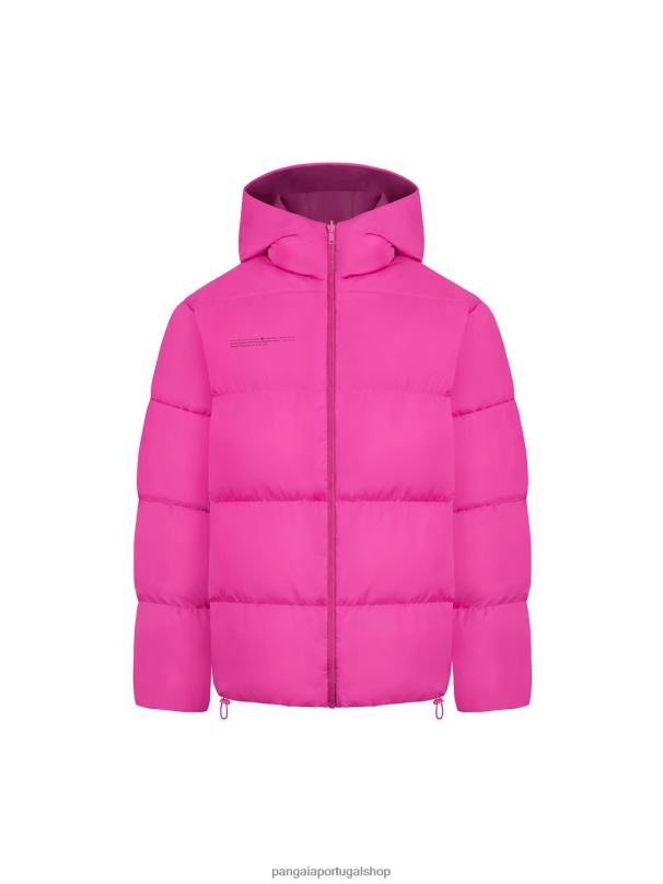 jaqueta reversível flwrdwn mulheres Pangaia JJJ8D446 roxo ameixa/dedaleira rosa roupas