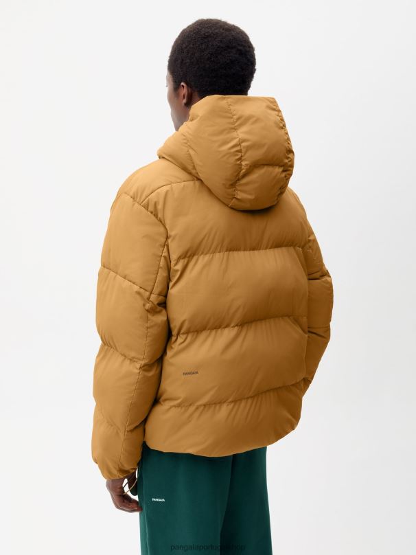 jaqueta reversível flwrdwn mulheres Pangaia JJJ8D461 folhagem verde/marrom cobre roupas