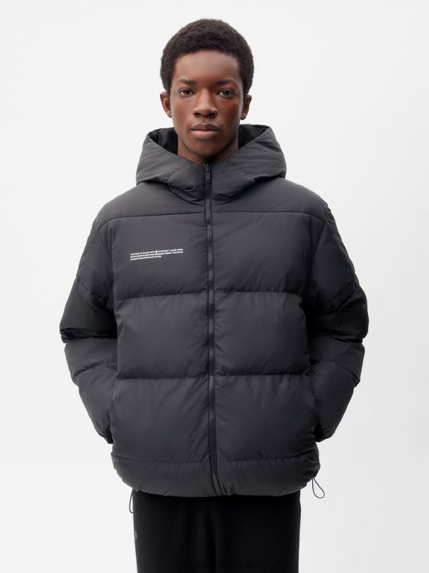 jaqueta reversível flwrdwn mulheres Pangaia JJJ8D462 preto roupas