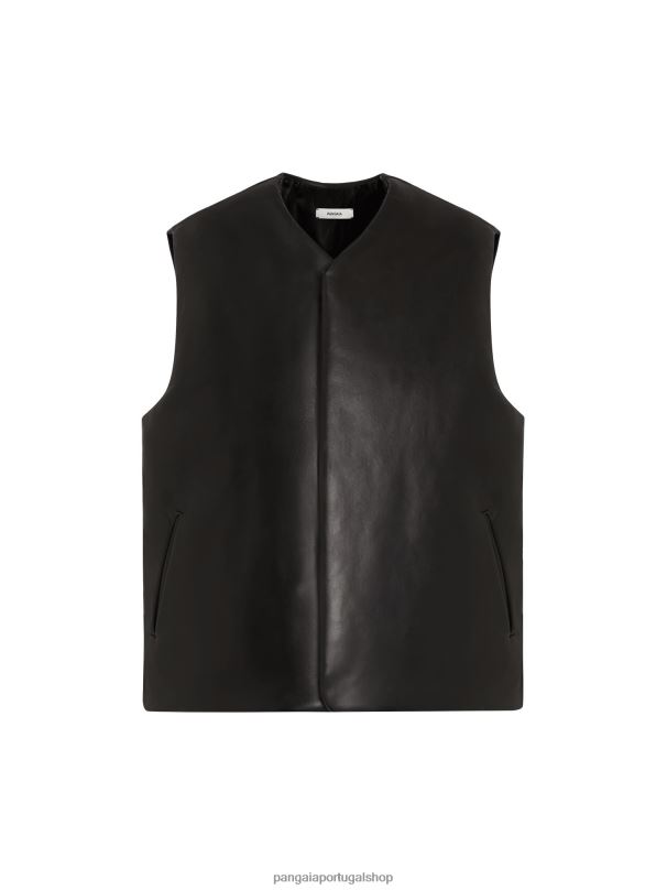 o colete de ar mulheres Pangaia JJJ8D442 preto roupas