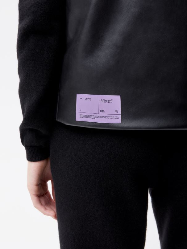 o colete de ar mulheres Pangaia JJJ8D442 preto roupas