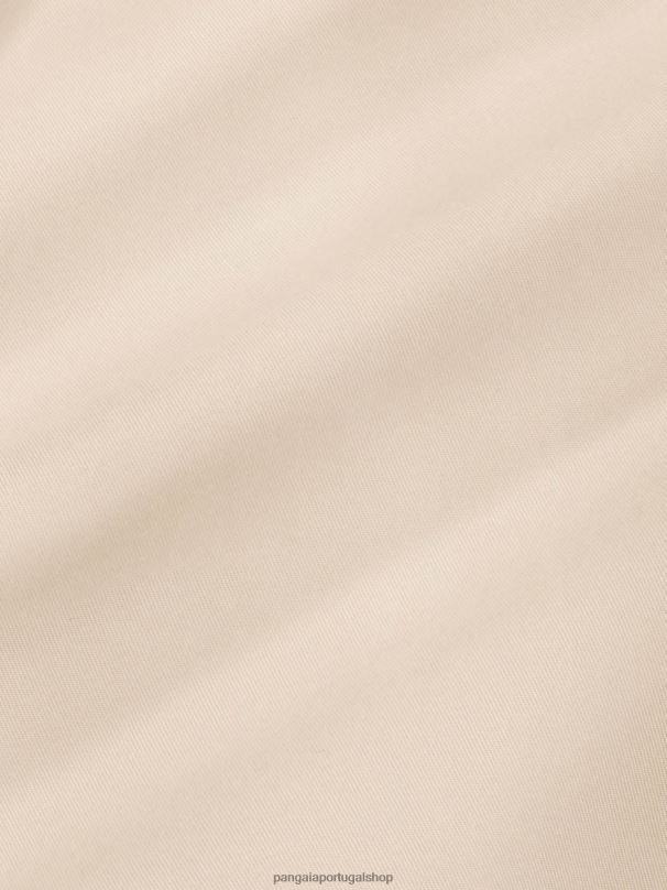 trench coat de algodão orgânico mulheres Pangaia JJJ8D464 areia roupas