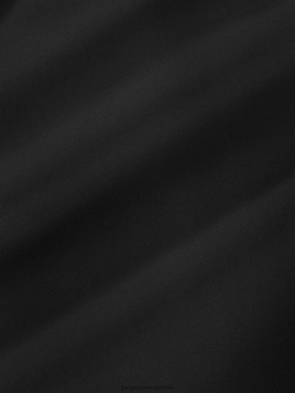 trench coat de algodão orgânico mulheres Pangaia JJJ8D468 preto roupas