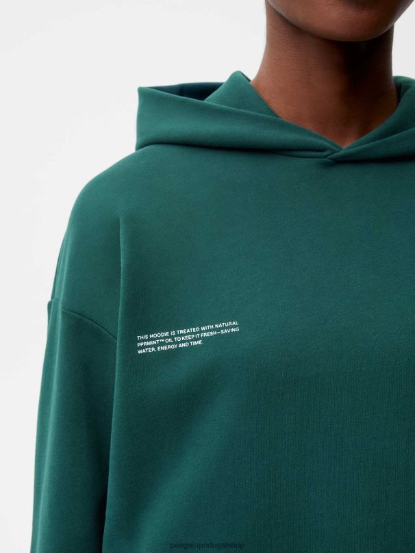 moletom 365 mulheres Pangaia JJJ8D10 folhagem verde roupas