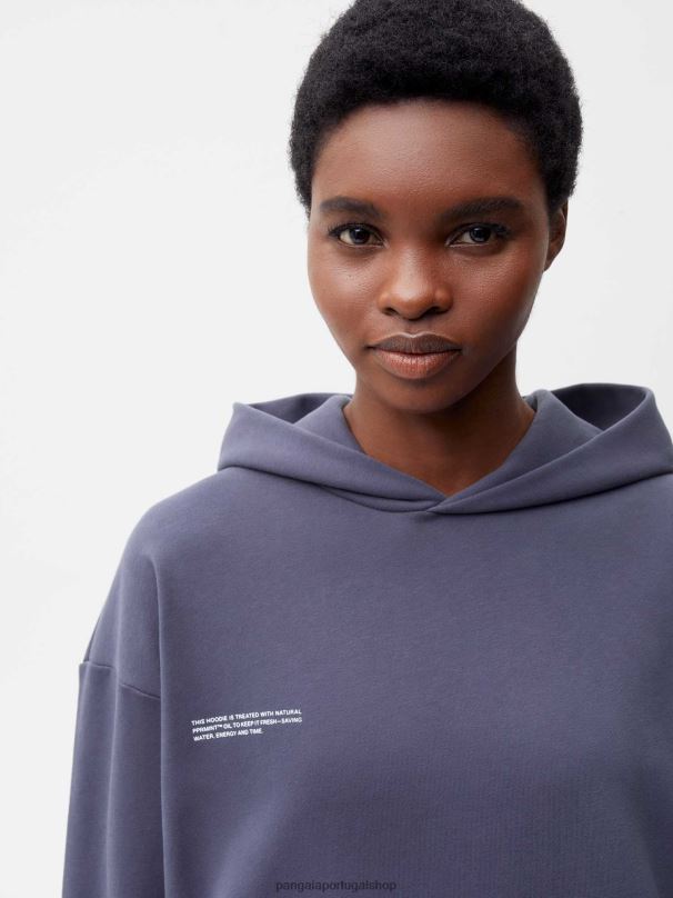 moletom 365 mulheres Pangaia JJJ8D70 azul ardósia roupas