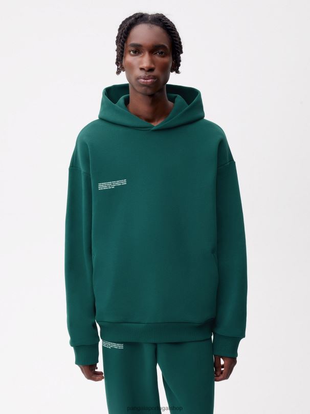 moletom com assinatura mulheres Pangaia JJJ8D16 folhagem verde roupas