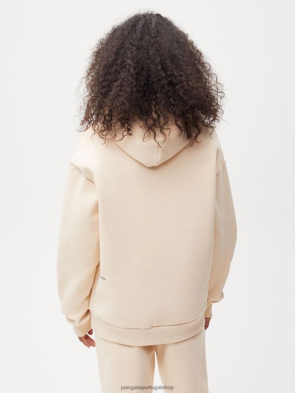 moletom com assinatura mulheres Pangaia JJJ8D20 areia roupas