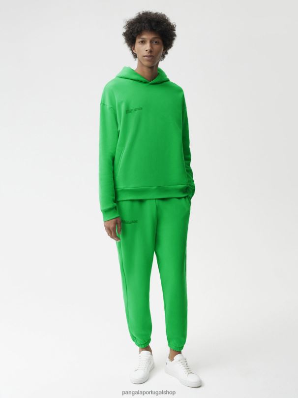 moletom com assinatura mulheres Pangaia JJJ8D21 Jade verde roupas