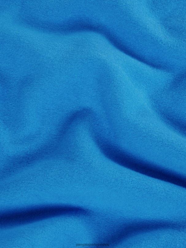 moletom com assinatura mulheres Pangaia JJJ8D36 azul cerúleo roupas
