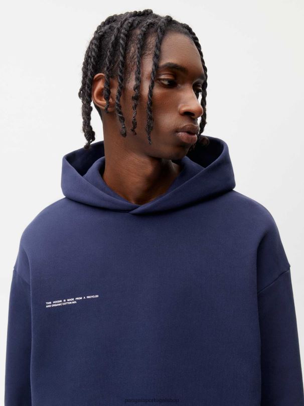 moletom com assinatura mulheres Pangaia JJJ8D8 azul-marinho roupas