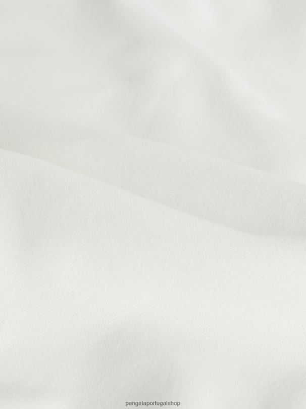 moletom com assinatura x sdgs mulheres Pangaia JJJ8D46 off white roupas