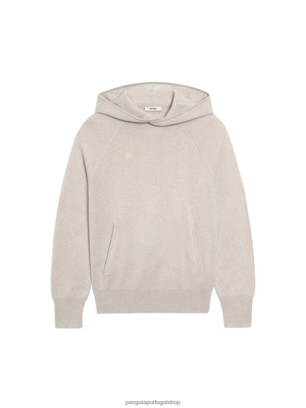 moletom de caxemira reciclado mulheres Pangaia JJJ8D28 aveia roupas