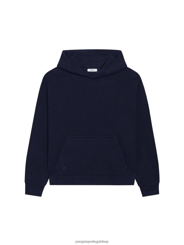 moletom de jérsei de lã reciclada - marinho escuro mulheres Pangaia JJJ8D60 azul-marinho roupas