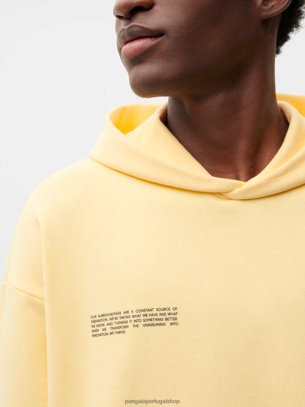 moletom x roberto lugo 365 mulheres Pangaia JJJ8D58 botão de ouro amarelo roupas