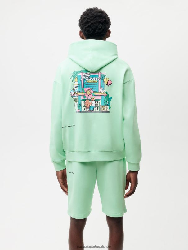 moletom x roberto lugo 365 mulheres Pangaia JJJ8D68 lagoa azul roupas