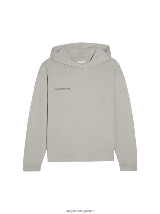 top loungewear de algodão orgânico com fibra C mulheres Pangaia JJJ8D507 pedra roupas